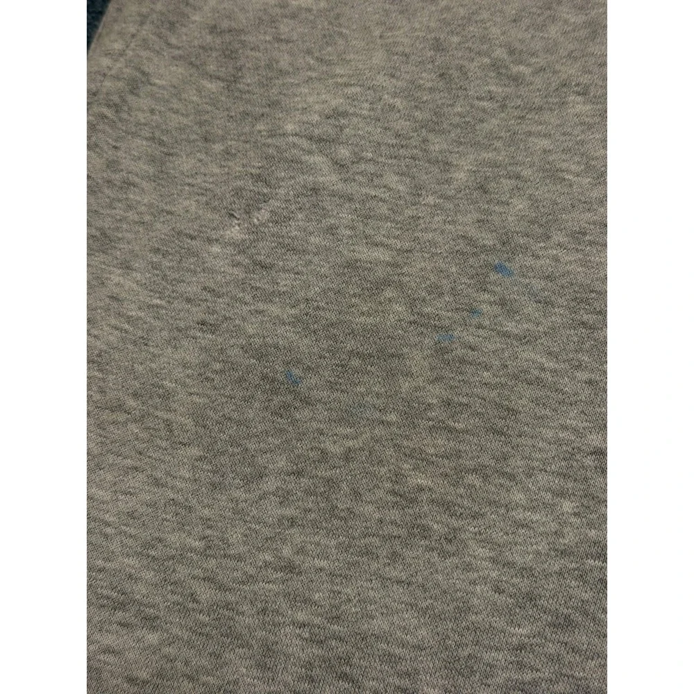 Nike Mens Jogger Sweatpants Size M Gray Fleece Cuffed Pockets